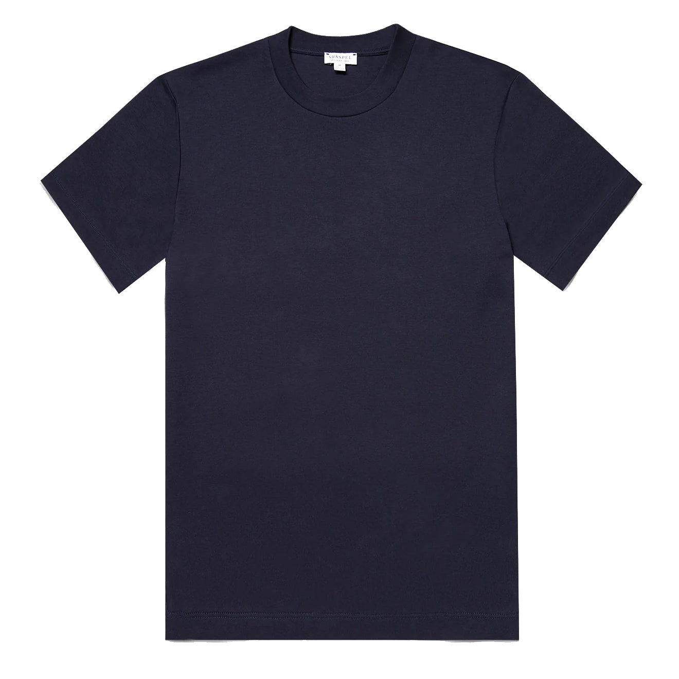Sunspel Relaxed Fit Heavyweight T‑Shirt Navy - Parasol Store