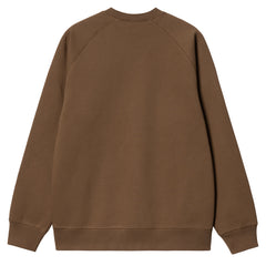 Carhartt WIP Chase Sweat Chocolate / Gold - Parasol Store