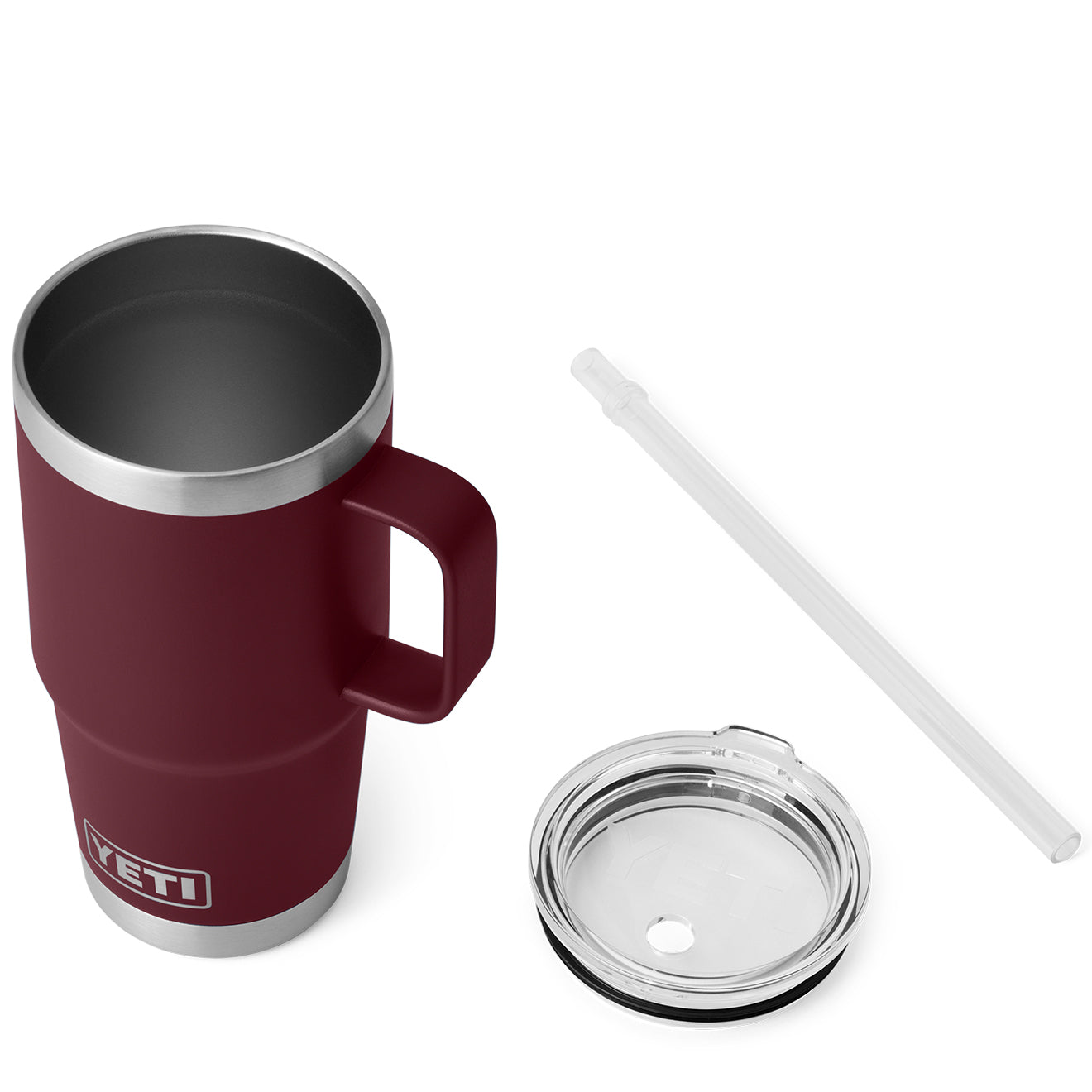 YETI Rambler 25oz Straw Mug Wild Vine Red - Parasol Store