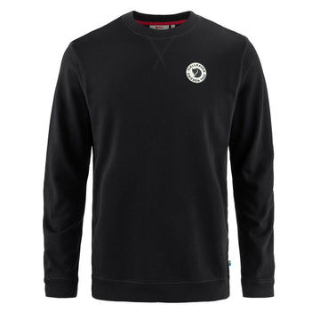 Fjallraven 1960 Logo Badge Sweater Black - Parasol Store