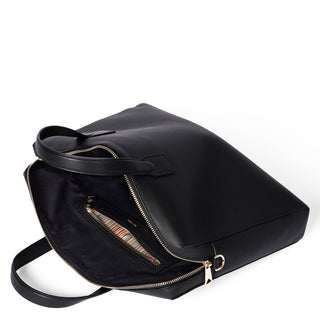 Paul Smith Signature Stripe Folio Bag Black - Parasol Store
