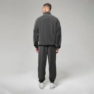 A Zero Effect Track Top Grey