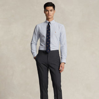 Polo Ralph Lauren Custom Fit Check Shirt White / Blue Multi - Parasol Store