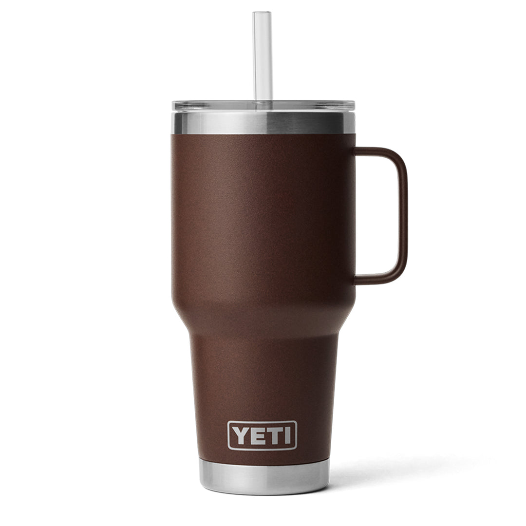 YETI Rambler 35oz Straw Mug Wetlands Brown - Parasol Store