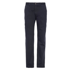 Barbour Washed Stretch Twill Tailored Fit Trouser Dark Navy - Parasol Store