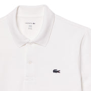 Lacoste Regular Fit Cotton Polo Shirt White - Parasol Store