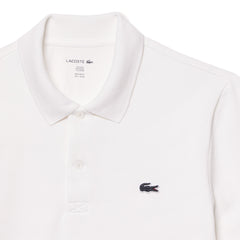 Lacoste Regular Fit Cotton Polo Shirt White - Parasol Store