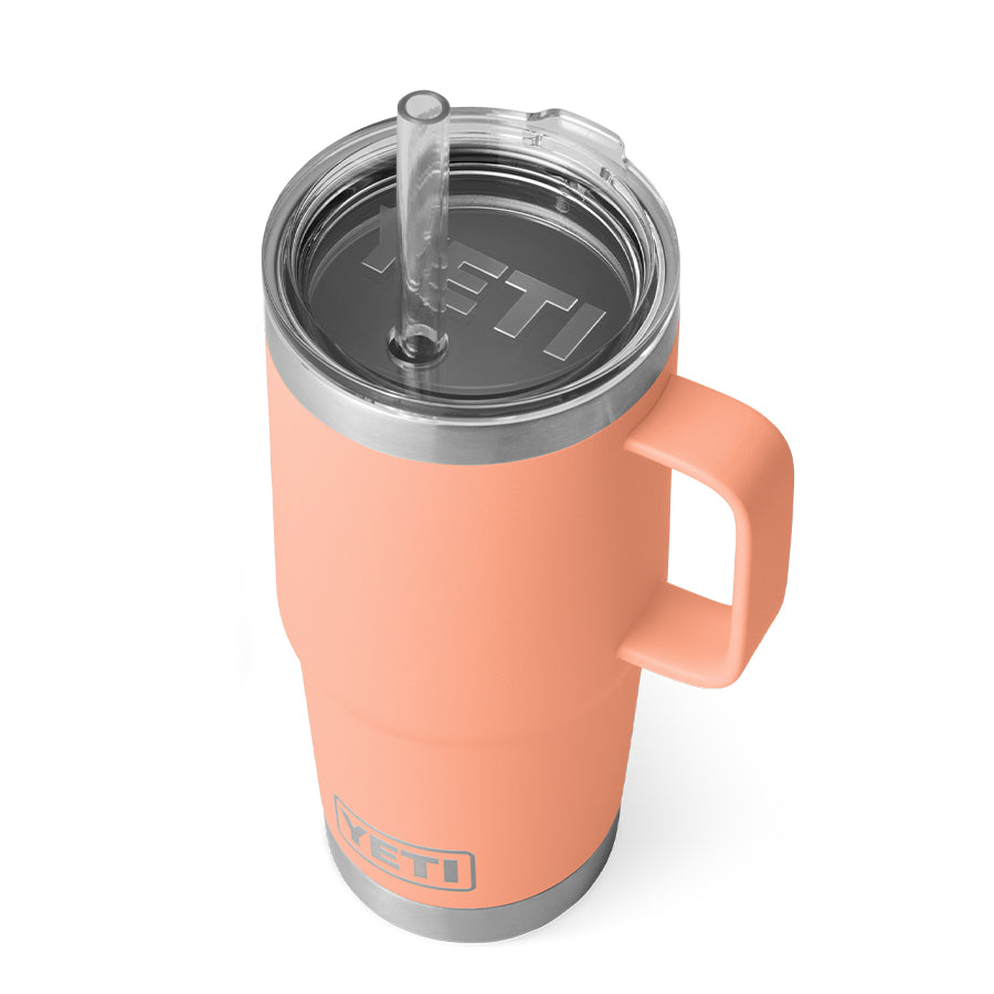 YETI Rambler 25oz Straw Mug Lowcountry Peach - Parasol Store