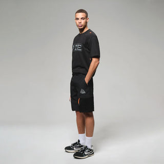 A Zero Effect Multi T-Shirt Black