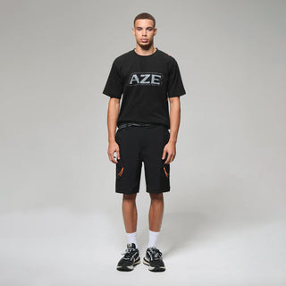 A Zero Effect Multi T-Shirt Black