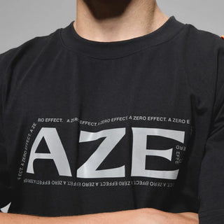 A Zero Effect Multi T-Shirt Black