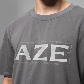 A Zero Effect Multi T-Shirt Grey