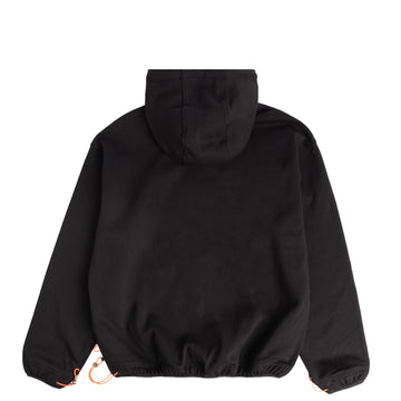 A Zero Effect Rope Hoodie Black
