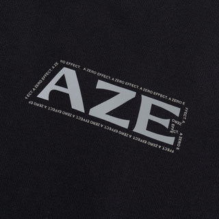 A Zero Effect Rope Hoodie Black