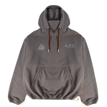 A Zero Effect Rope Hoodie Grey