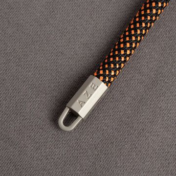 A Zero Effect Rope Hoodie Grey