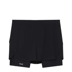 Acid Running 2-in-1 Shorts Black