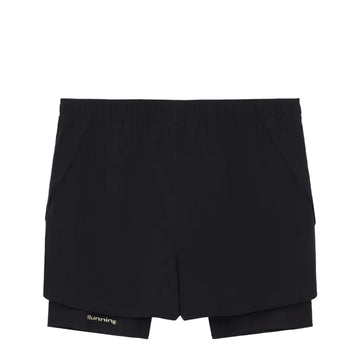 Acid Running 2-in-1 Shorts Black