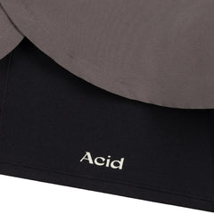 Acid Running 2-in-1 Shorts Shadow Taupe / Black