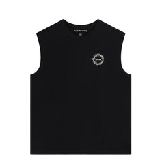 Acid Running Graphic Logo Tank Black
