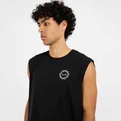 Acid Running Graphic Logo Tank Black