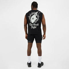 Acid Running Graphic Logo Tank Black