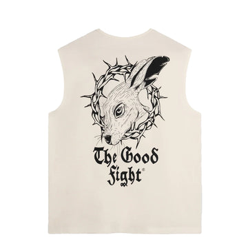 Acid Running Graphic Logo Tank Bone