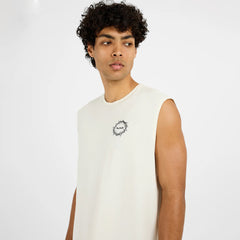 Acid Running Graphic Logo Tank Bone