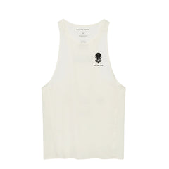 Acid Running Graphic Race Tank Bone