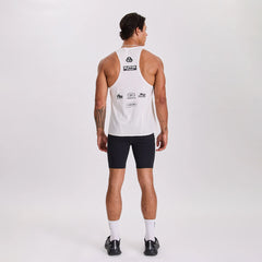 Acid Running Graphic Race Tank Bone