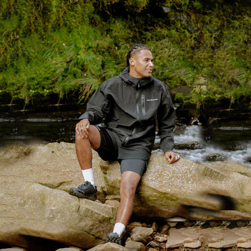 Acid Running Lightweight Running Jacket Black