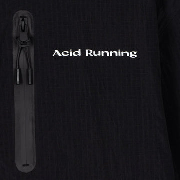 Acid Running Lightweight Running Jacket Black
