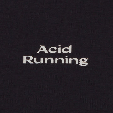 Acid Running Logo T-Shirt Black