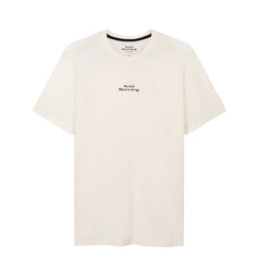 Acid Running Logo T-Shirt Bone