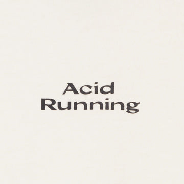 Acid Running Logo T-Shirt Bone