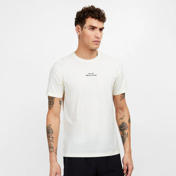 Acid Running Logo T-Shirt Bone