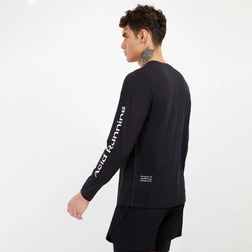 Acid Running Long Sleeve T-Shirt Black