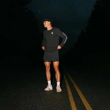 Acid Running Long Sleeve T-Shirt Black