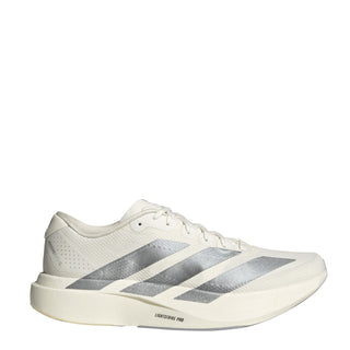 Adidas Adizero Evo SL Woven Trainer Core White / Core White / Halo Silver - Parasol Store