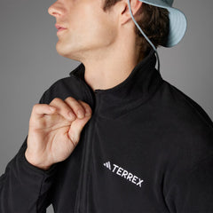 Adidas Multi Essentials 1/2 Zip Fleece Jacket Black - Parasol Store