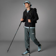 Adidas Multi Essentials 1/2 Zip Fleece Jacket Black - Parasol Store