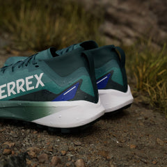 Adidas Terrex Agravic GTX Trail Running Shoes Preloved Teal / Cloud White / Semi Lucid Blue - Parasol Store