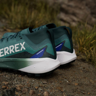 Adidas Terrex Agravic GTX Trail Running Shoes Preloved Teal / Cloud White / Semi Lucid Blue - Parasol Store