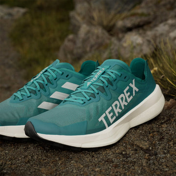 Adidas Terrex Agravic Speed Running Shoe Pure Teal / Grey One / Core Black - Parasol Store