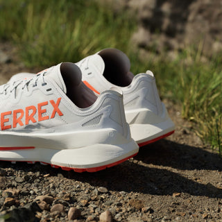 Adidas Terrex Agravic Speed Ultra Trail Running Shoes Ultra Cloud White / Impact Orange / Dash Grey - Parasol Store