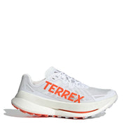 Adidas Terrex Agravic Speed Ultra Trail Running Shoes Ultra Cloud White / Impact Orange / Dash Grey - Parasol Store
