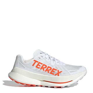 Adidas Terrex Agravic Speed Ultra Trail Running Shoes Ultra Cloud White / Impact Orange / Dash Grey - Parasol Store