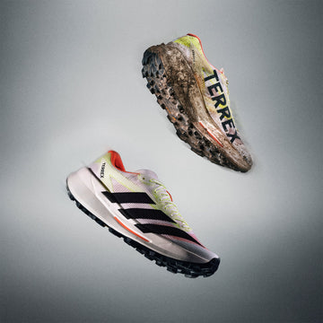 Adidas Terrex Agravic TT Trail Running Shoe Cloud White / Core Black / Impact Orange
