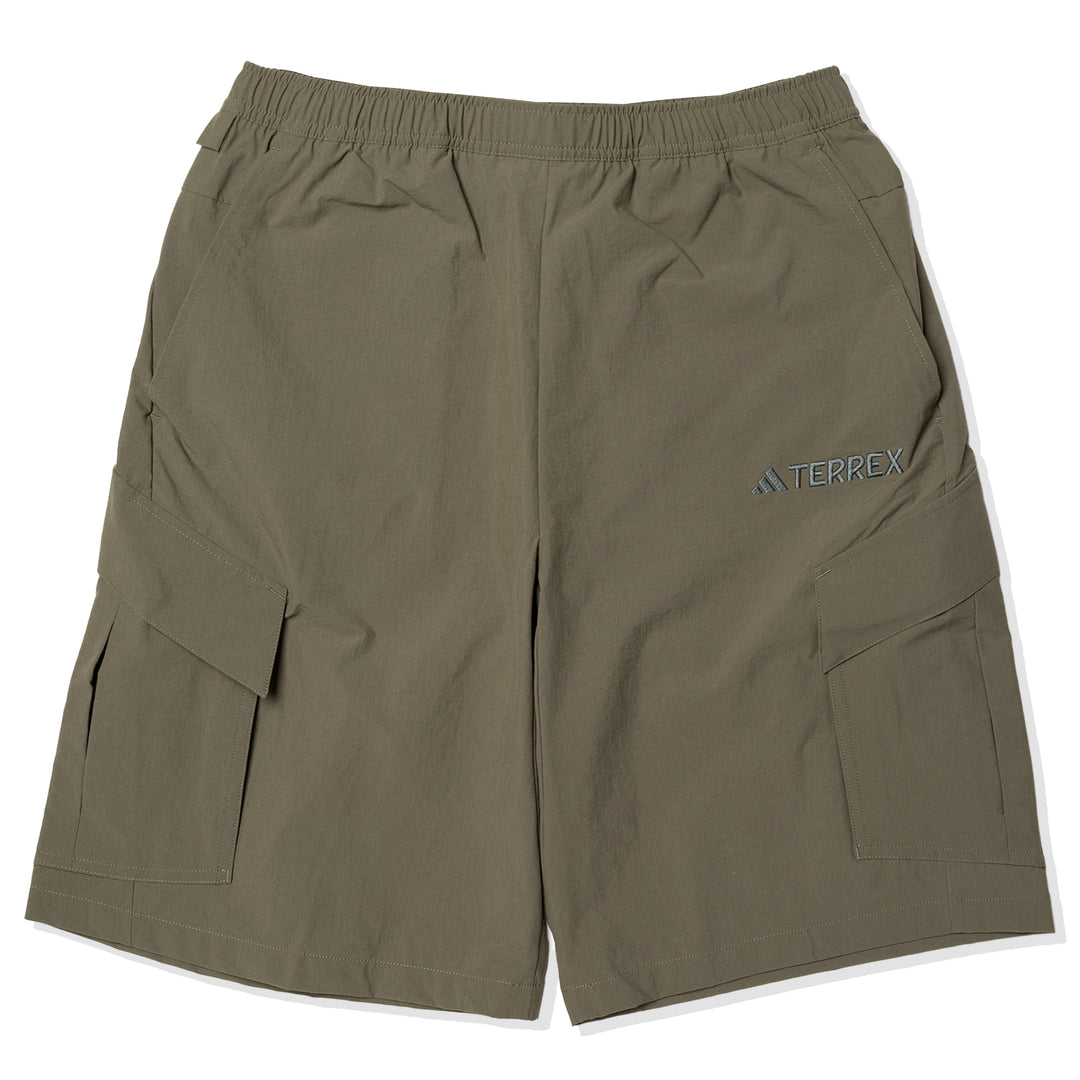 Adidas Terrex Cargo Shorts Olive Strata - Parasol Store