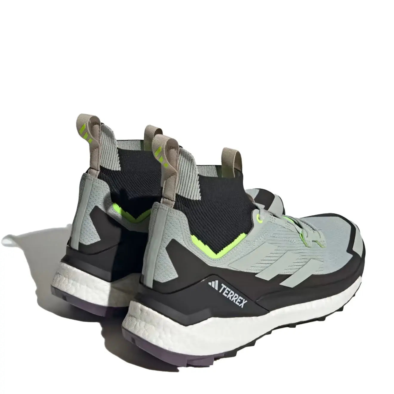 Adidas Terrex Free Hiker 2.0 Hiking Shoes Wonder Silver / Wonder Silver / Lucid Lemon Adidas Terrex